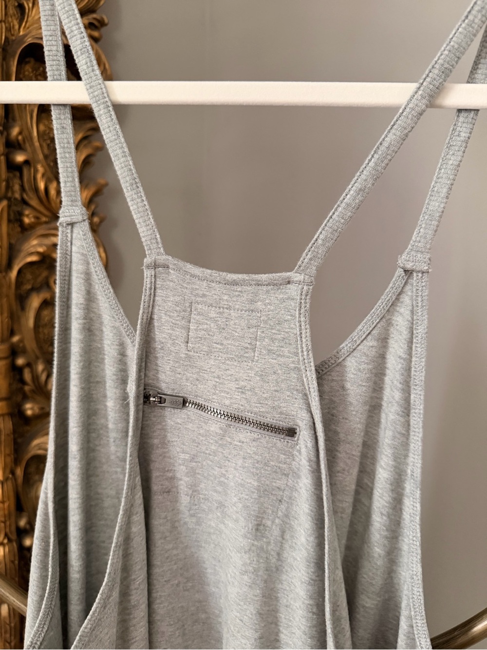 Free People Hot Shot Onesie - Light Gray size M - Picture 4 of 5